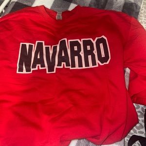 navarro cheer crewneck